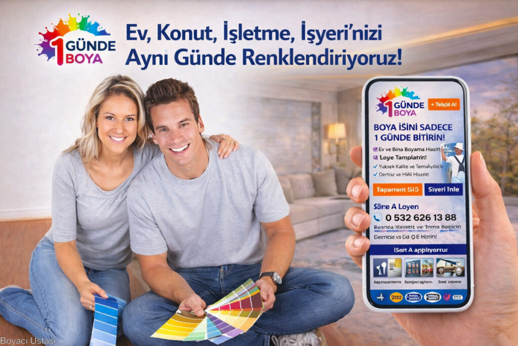 Bakırköy Boya ustası lazım